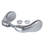 Locinox 3006C klinkstel - Aluminium - Ovale knop