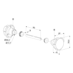 Locinox KIDLOC klinkstel - Polyamide