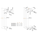 Locinox BAR-A vaste deurgreep – RVS – L= 365 mm – RAL 9005