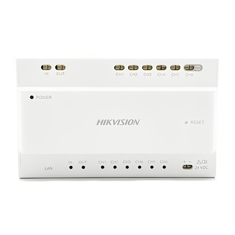 Hikvision 2-Draads Master video/audio verdeler