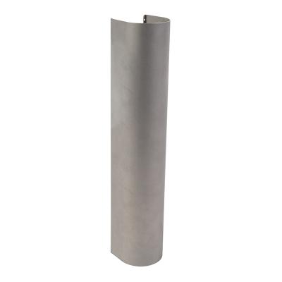 Locinox onbehandeld aluminium omhulsel - Voor RHINO en VERTICLOSE-2 poortsluiters